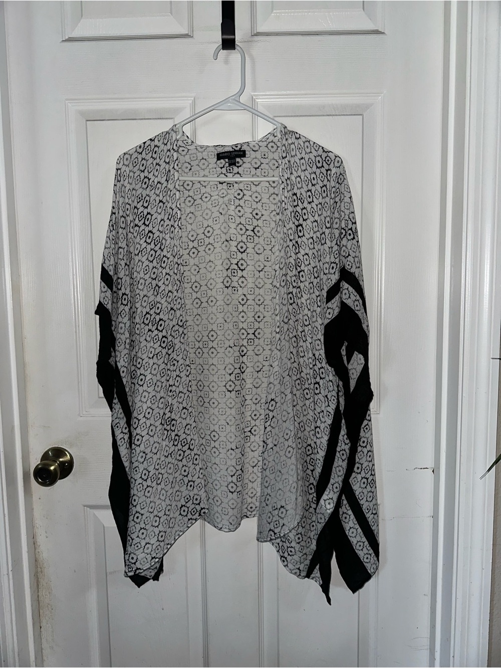 Mario Serrani Italy Open Front Kimono Size One Size